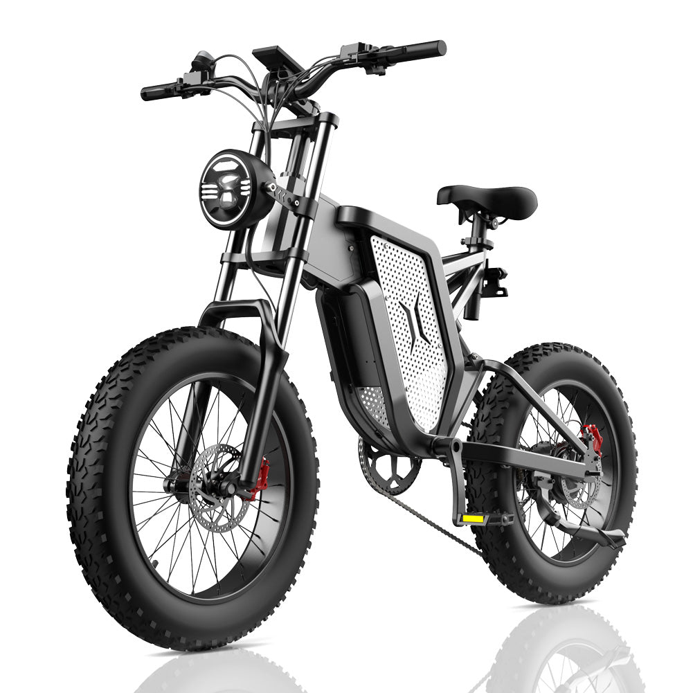 X20 Electric Mountain Bike Front View