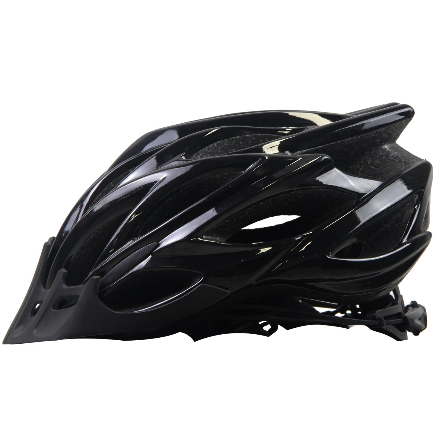Left view of ekxbike electric bike helmet