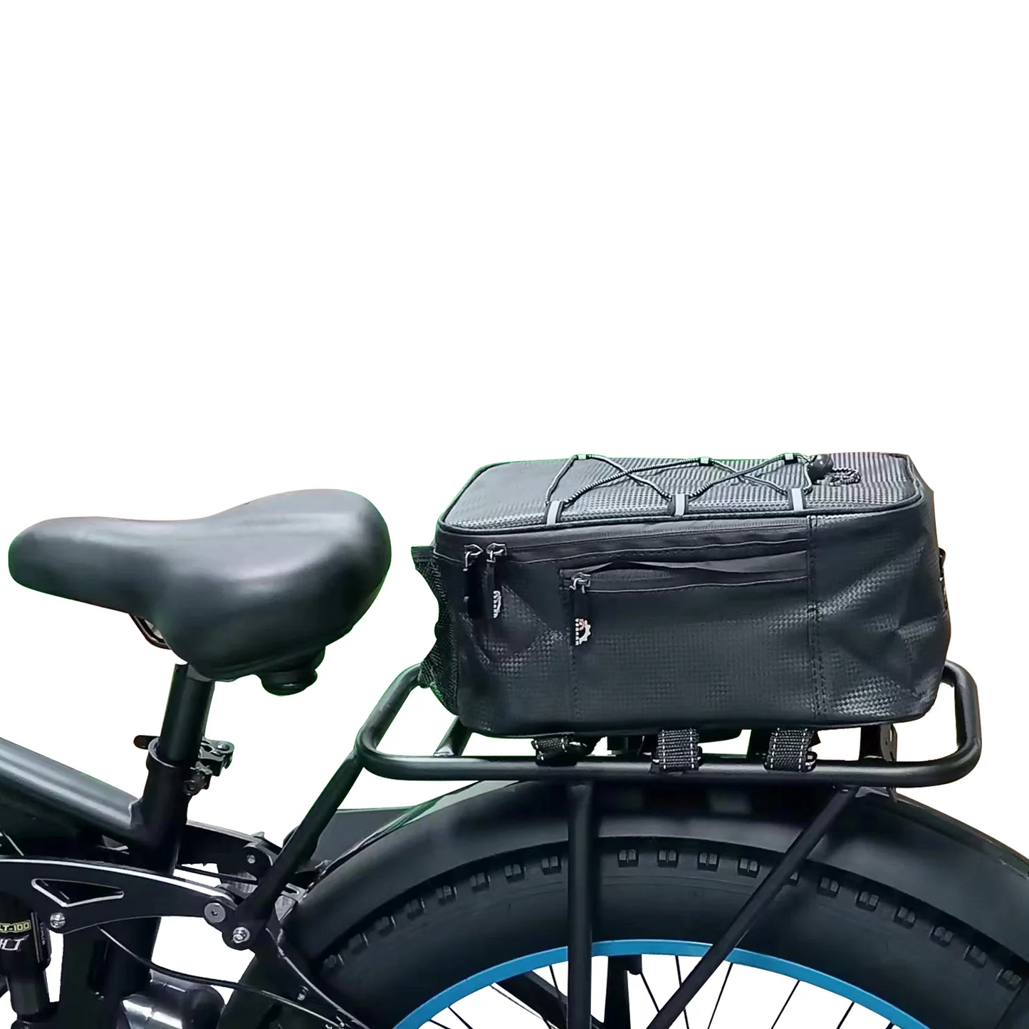 Left view of ekxbike electric bike bag