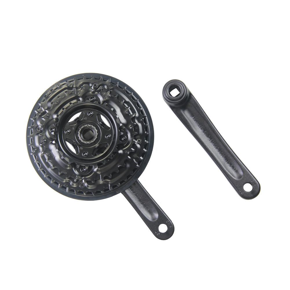 Front view of ekxbike electric bike crankset