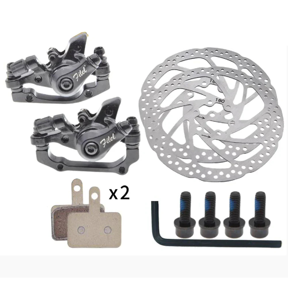 Full view of ekxbike electric bike brake pads