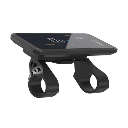 Left view of ekxbike electric bike x20 dashboard