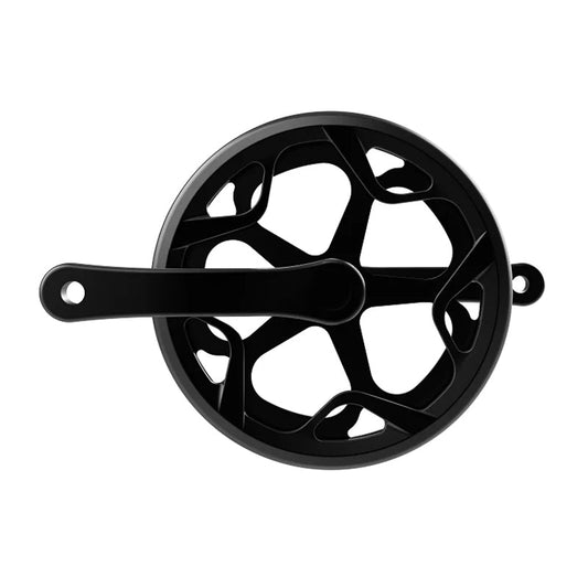 Front view of ekxbike electric bike dental disc