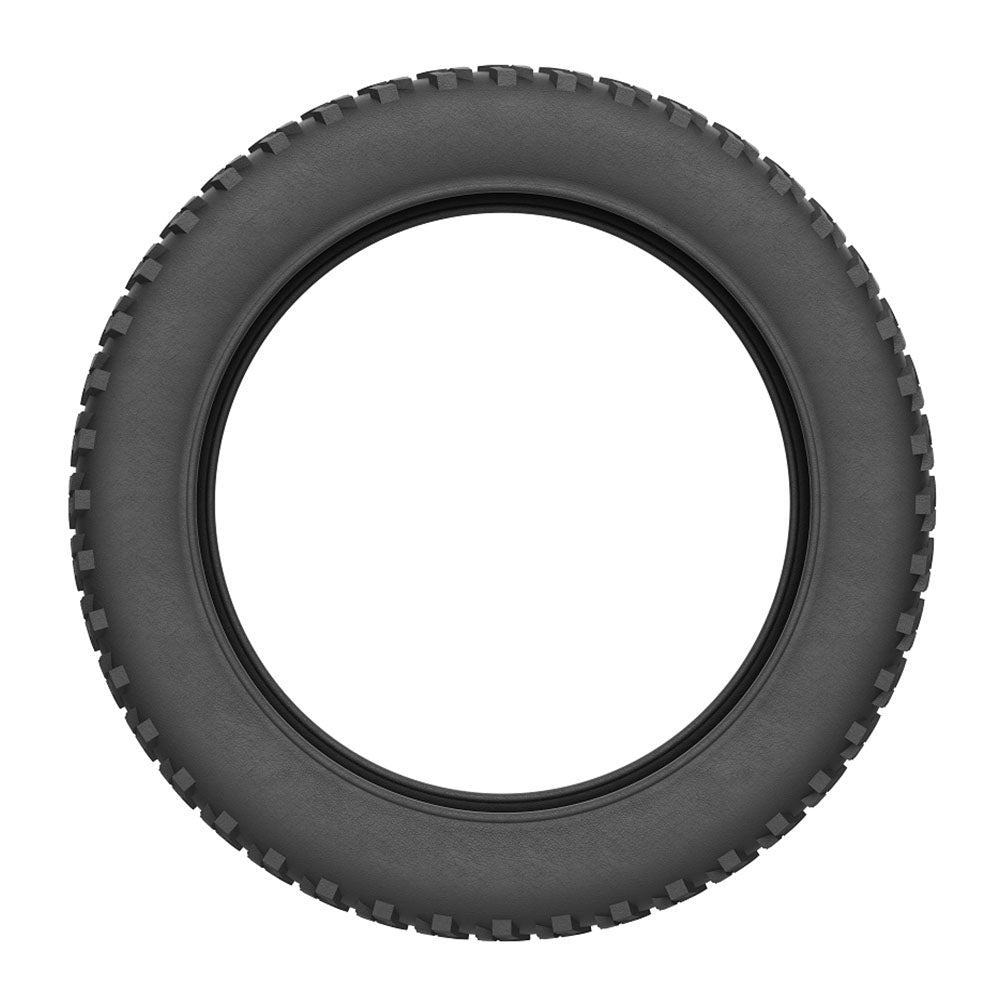 Top view of ekxbike electric bike tyre