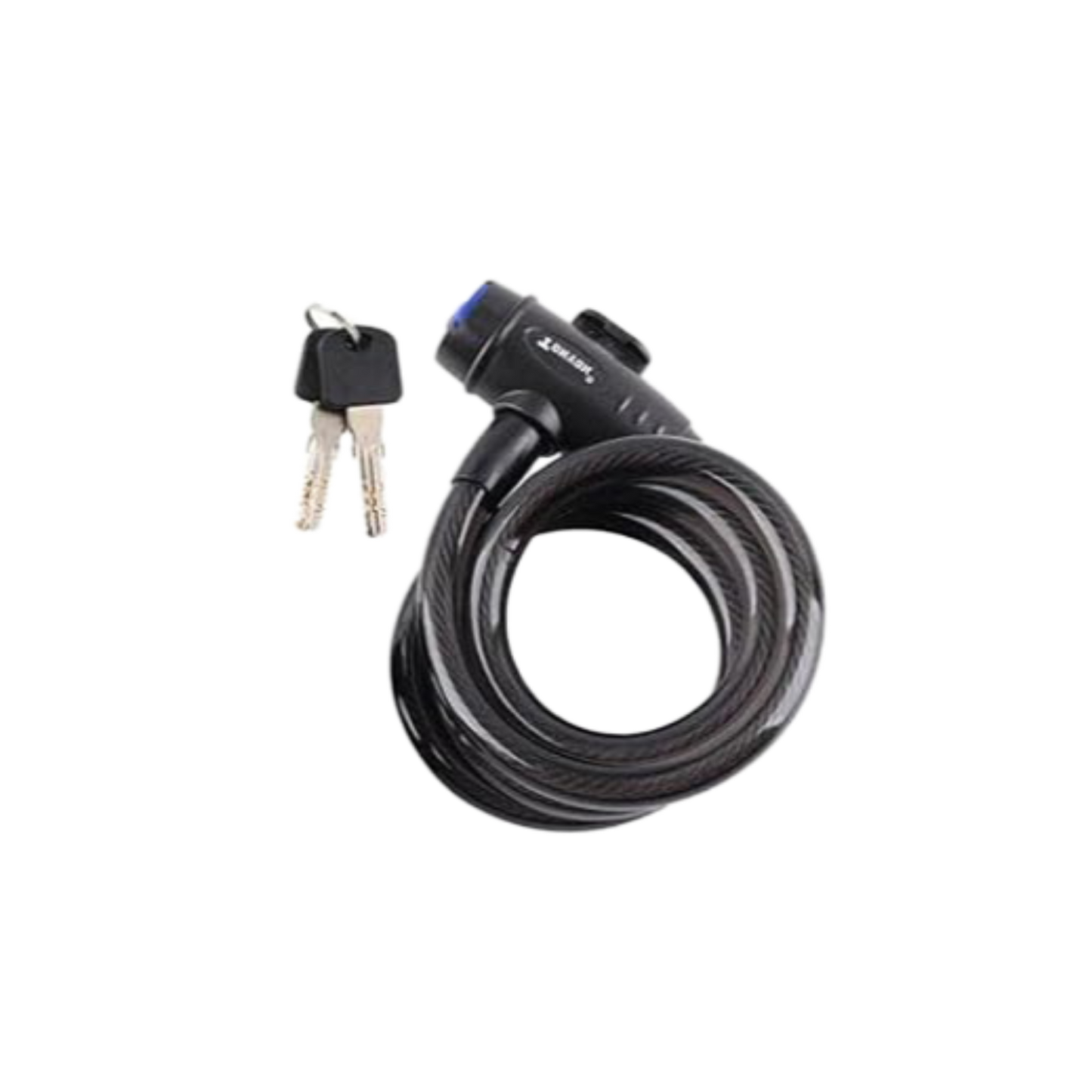 Front view of ekxbike electric bike lock