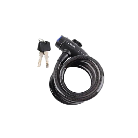 Front view of ekxbike electric bike lock