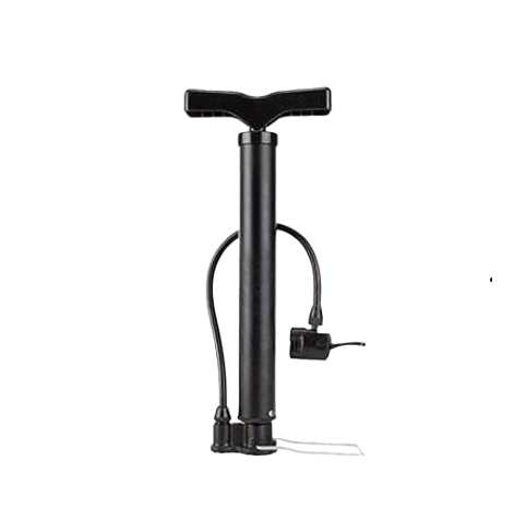 Front view of ekxbike electric bike pump
