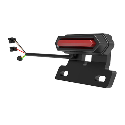 Front view of ekxbike electric bike rear light