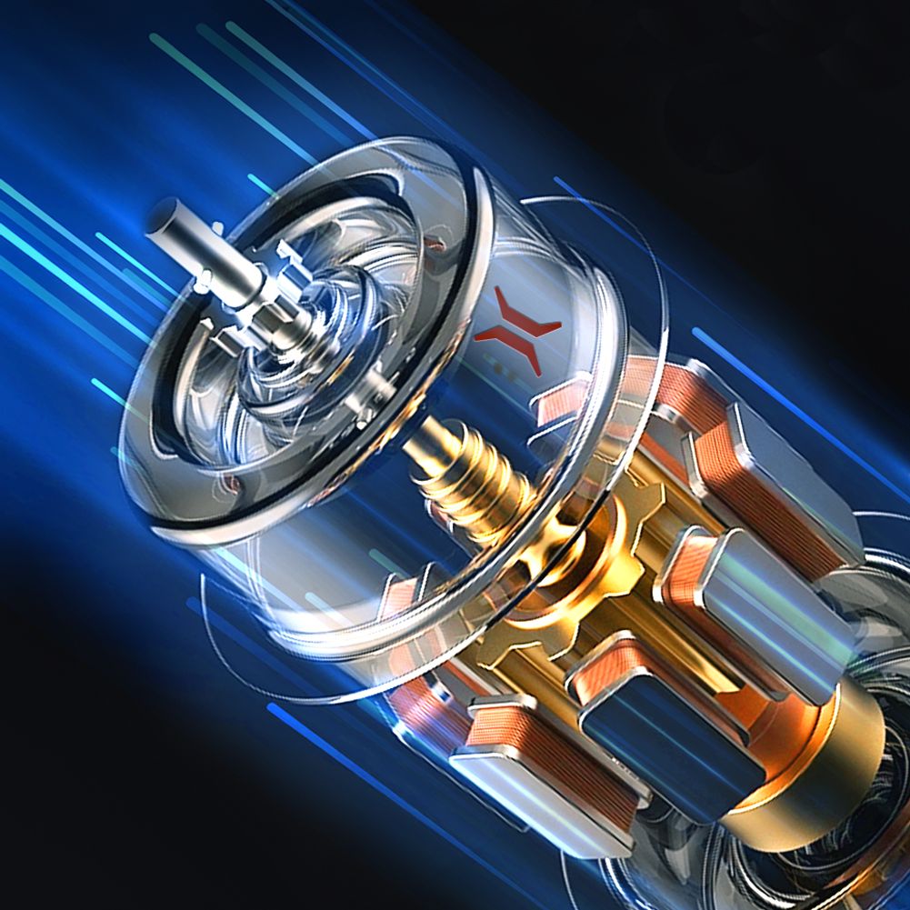 motor detail of ekxbike e-bike x21