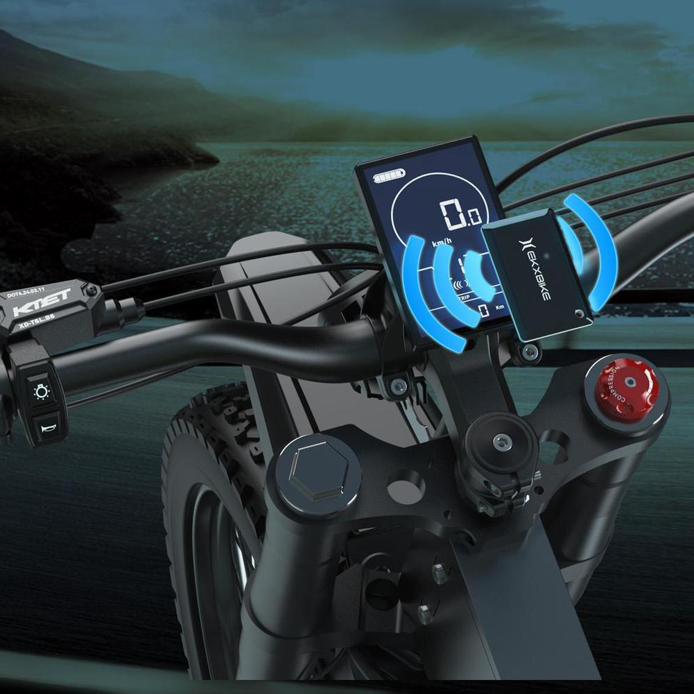 display detail of ekxbike e-bike x21max