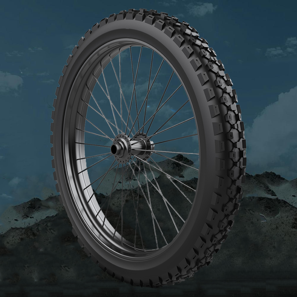 tyre detail of ekxbike e-bike x21max