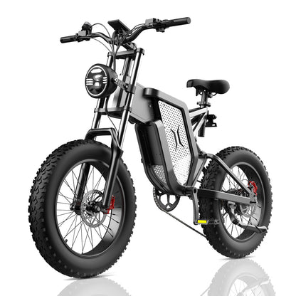 X20 Electric Mountain Bike Front View