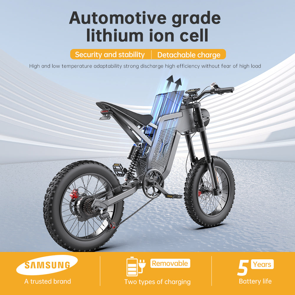 Samsung 48V 35Ah battery from electric bike ekx x21