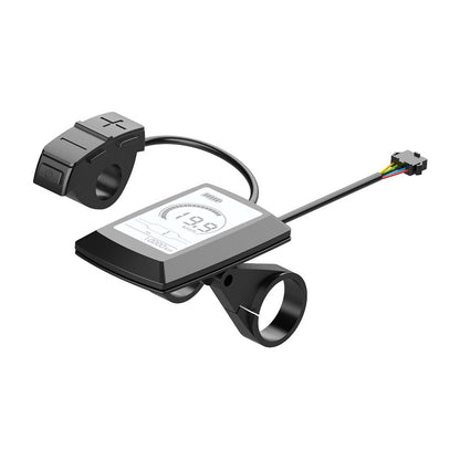 Right view of ekxbike electric bike x20 dashboard