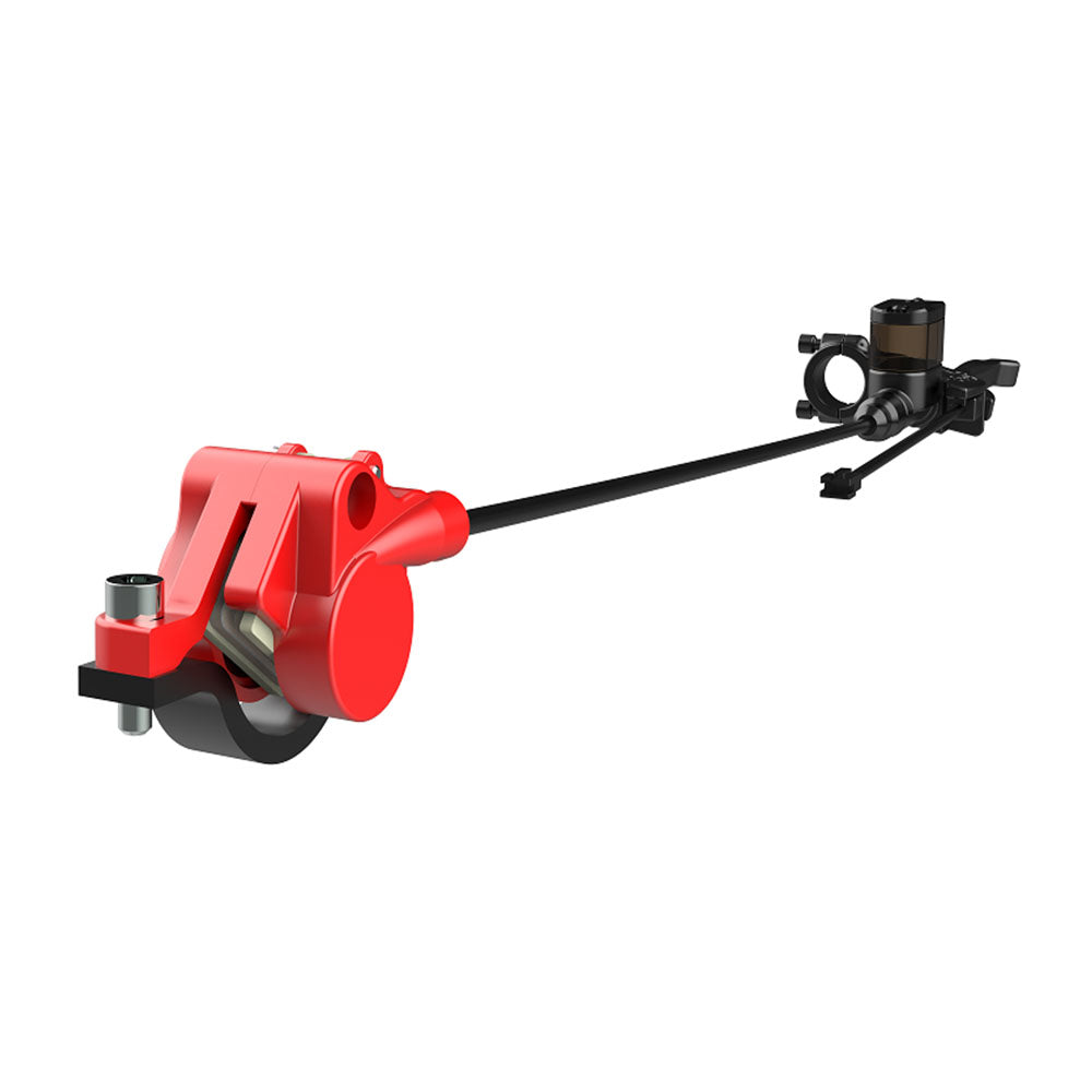 Part view of ekxbike electric bike oil brake