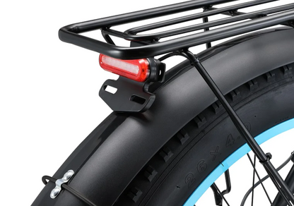 Right view of ekxbike electric bike taillamp bracket