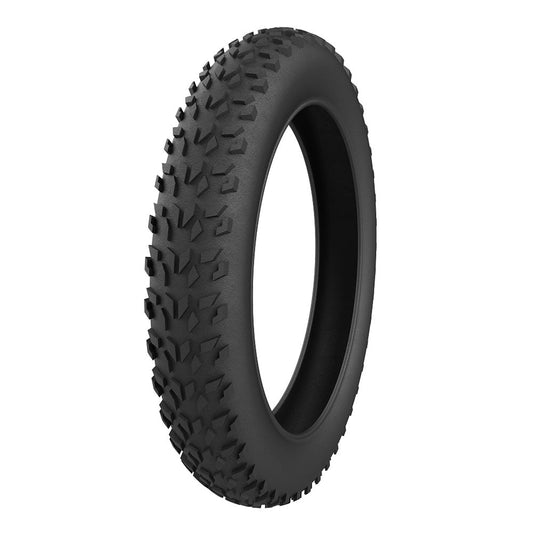 Front view of ekxbike electric bike fat tyre