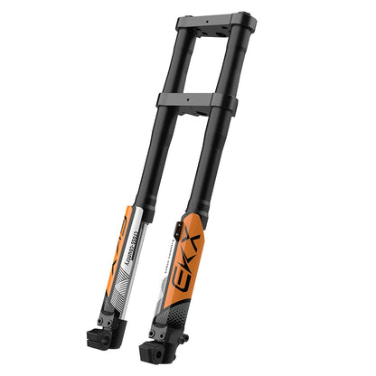 Right view of ekxbike electric bike front fork