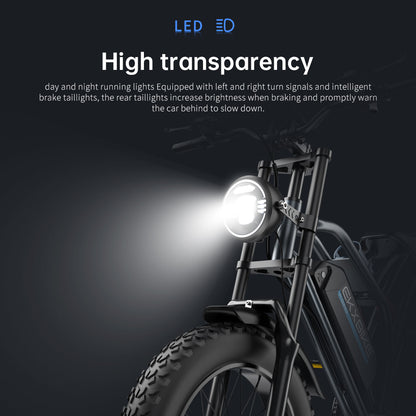 LED headlight from electric bike ekx t1
